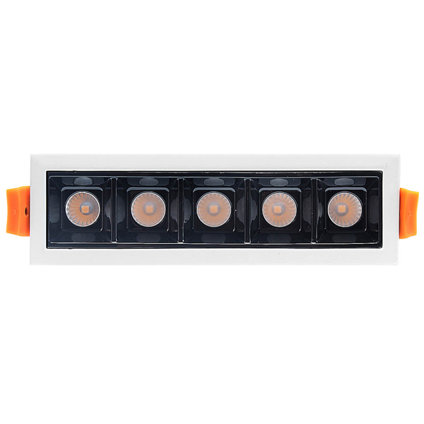 Lampa liniowa wpuszczana 583 Domeno LED 10W 4000K metalowa biała