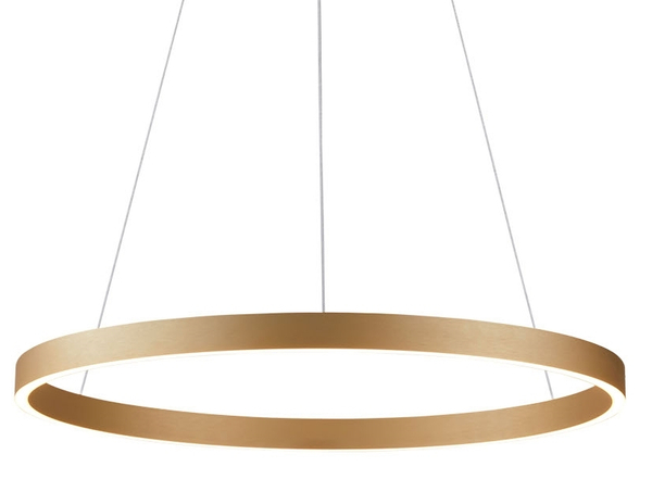Wisząca regulowana lampa Andrea AZ5103 LED 90W 3000K złota