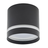 Punktowa lampa tuba Cres 10480 Nowodvorski natynkowa okrągła czarna