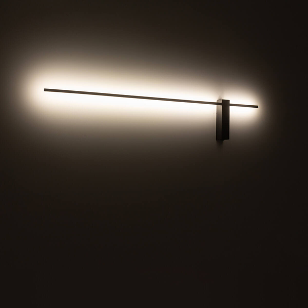 Lampa ścienna Motive 10313 minimalistyczna LED 17W 3000K czarna