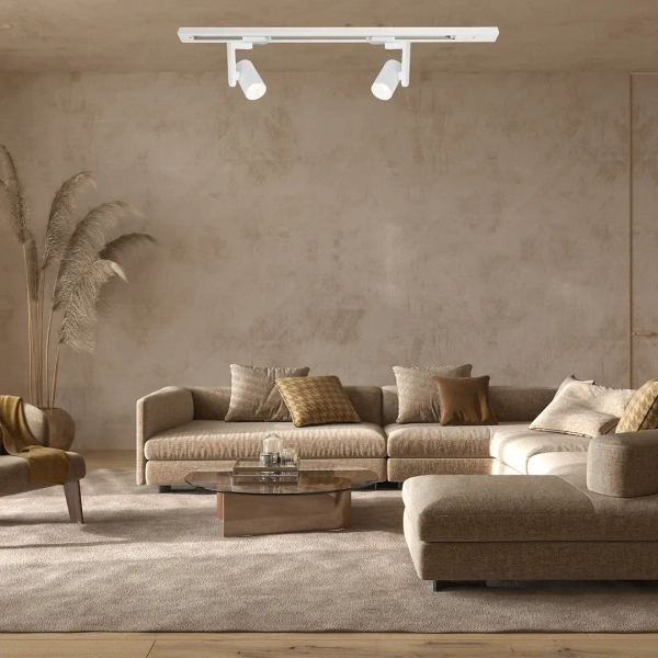 Szynoprzewodowa lampa trójobwodowa Hang Track ML2282 biały