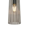 Szklana lampa wisząca Miella 2412523047 do jadalni przydymiony