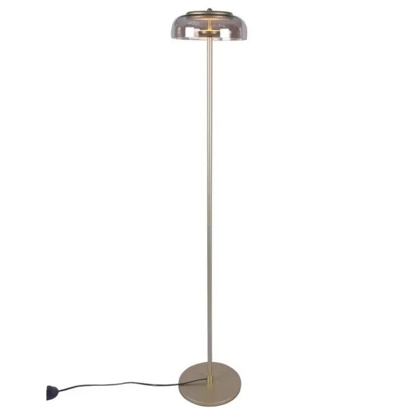 Stojąca lampa salonowa Disco ST-1331-F Step LED 7W 3000K art deco złota