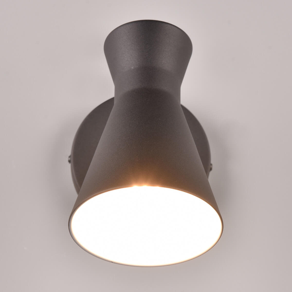 Lampa przyścienna z włącznikiem Enzo R20781732 do czytania czarny