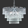 Żyrandol do salonu ORIENT R13473006 glamour chrom przezroczysty