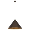 Lampa nad stół stożkowa CONO 10062 wisząca brązowy