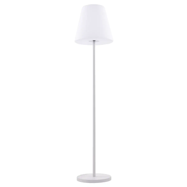 Podłogowa lampa Havana AZ4663 Azzardo stożek do sypialni biała