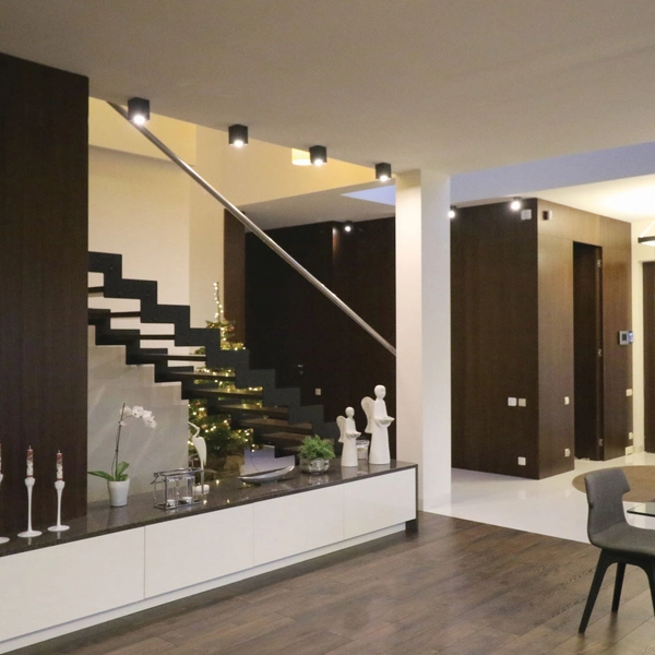 Lampa sufitowa Hamal 303102002 Elkim downlight cube biały