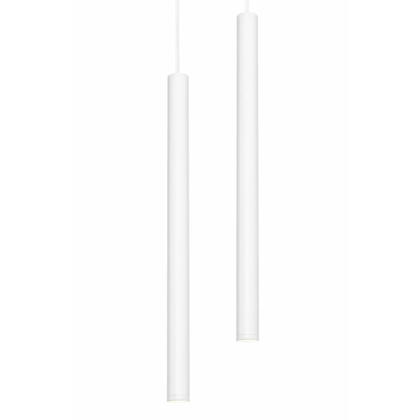 Podwójna lampa wisząca Roll 11176201 Kaspa LED 8,4W 3000K tuby białe