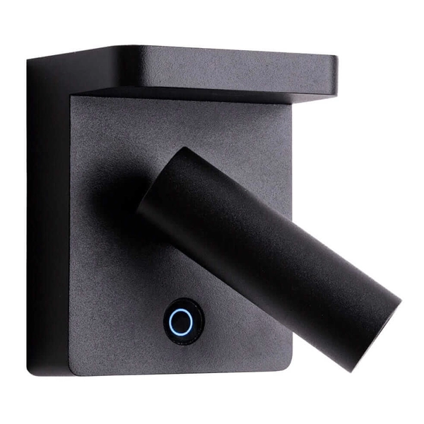 Ścienny kinkiet Lofer W0374 Maxlight LED 7W 3000K reflektorek czarny