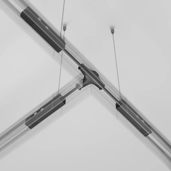 Metalowe złącze do systemu magnetycznego T Exility TRA034CWT-42B-DE czarne