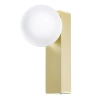Ścienna lampa do łazienki kula Boletta Parette Old Gold OR85532 IP44 złoty