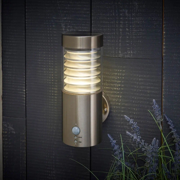 Ogrodowa lampa ścienna Equinox LED 72916 LED 11,5W 4000K IP44 srebrny