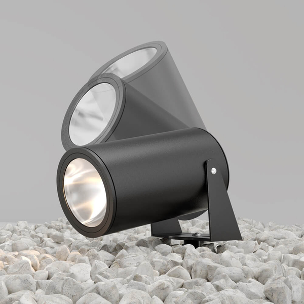 Zewnętrzna lampa wbijana Bern O050FL-L30GF3K LED 30W 3000K IP65 grafitowy