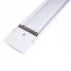 Natynkowa lampa do garażu 30cm 9W 4000-4500K świetlówka biała podłużna listwa SLP2894