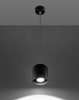 Wisząca LAMPA SL.0051 metalowa OPRAWA zwis tuba czarna
