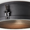 Salonowa lampa sufitowa Zois HK19236S76 industrialna czarna