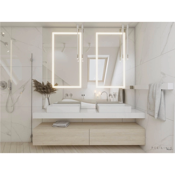 LAMPA sufitowa ALHA N 9276 Shilo metalowa OPRAWA sopel tuba biała