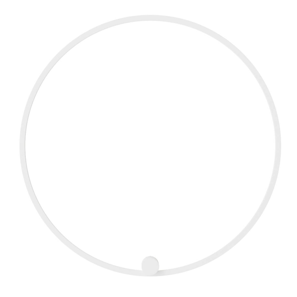 Ścienny kinkiet Ringa WL0116-L-WH LED 45W 3000-4000K do łazienki IP44 biały