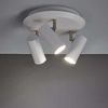 Sufitowa LAMPA industrialna BARCELONA 107349 Markslojd okrągła OPRAWA plafon metalowy tuby regulowane białe