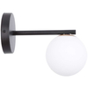 Ścienna LAMPA loftowa GAMA 33194 Sigma metalowa OPRAWA kinkiet kula ball biała