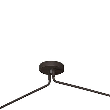 Abażurowa LAMPA sufitowa FALCON 7950 Nowodvorski plafoniera czarna biała