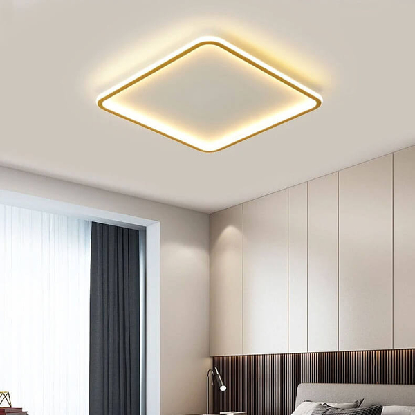 Natynkowa lampa Cerchio ABR-PLK-30W-40CM-CCT LED 30W 3000-6000K biały złoty