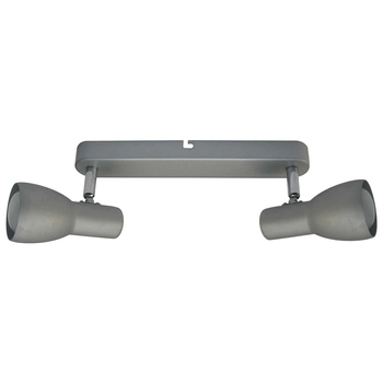 Sufitowa lampa PICARDO 92-44211 regulowana listwa reflektorki szare srebrne