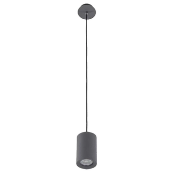 Lampa wisząca JET MINI FH40111-BJ-120-GR LED 4W tuba metalowy zwis szara