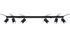 LAMPA sufitowa SL.0334 natynkowa OPRAWA listwa SPOT regulowane tuby czarne
