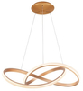 Wisząca lampa do salonu Infinity AZ5097 LED 80W 3000-6500K złota