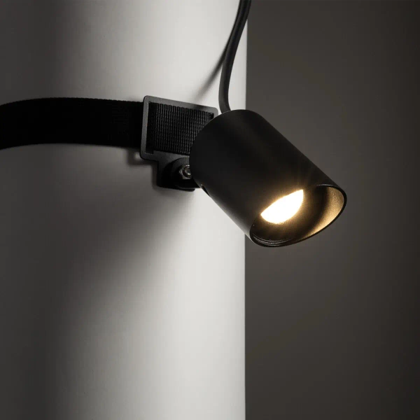 Przenośna lampa RUMI LED 11543 LED 7W 3000K IP54 czarny