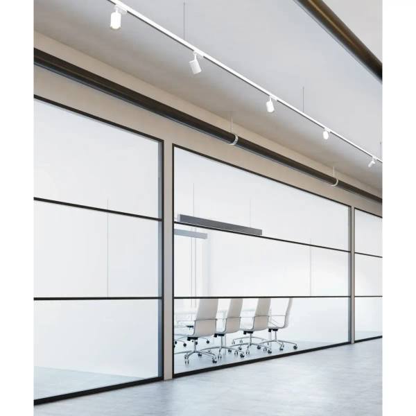 LAMPA sufitowa Tuka Track Bianco Orlicki Design metalowa OPRAWA do systemu szynowego 1-fazowego biała