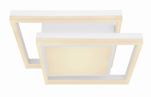 Plafon ściemnialny Squares 67225-24FSH LED 22W 3000-6000K biały
