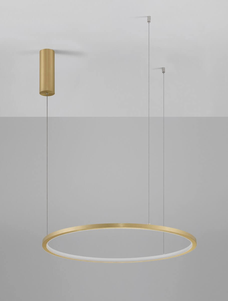 Lampa wisząca TOLUCA LE42777 LED 36W 3000k okrągła nad łóżko złota