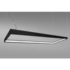 Minimalistyczna lampa wisząca TH.163 czarna LED 50W pokojowa 