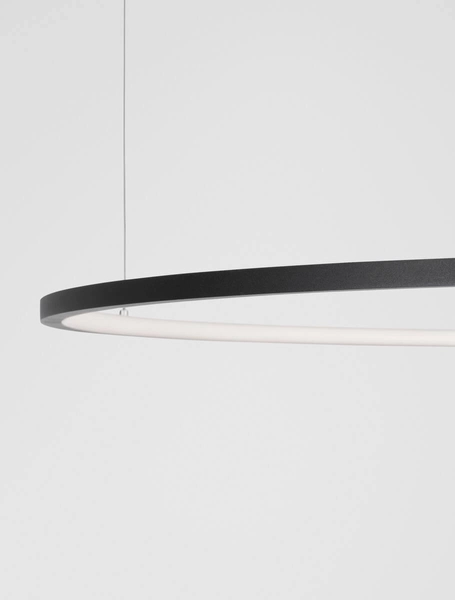 Metalowy żyrandol TOLUCA LE42782 do pokoju LED 58W 3000K czarny