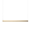 Lampa wisząca minimalistyczna BEAM ST-8960-L80 złota żelazna LED 8W 3000K nad wyspę liniowa