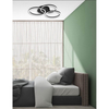 Potrójna lampa sufitowa CIRCLE R62823132 LED 27W 2700-6500K z pilotem czarna