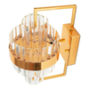 Ledowy kinkiet ścienny Impero MSE010100389 Moosee 15W 3000K glamour złoty