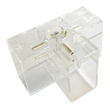 Łącznik T do lamp Geometric LP-0109 łącznik T Light Prestige przezroczysty