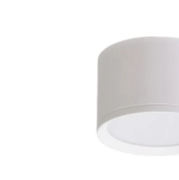 Biała lampa sufitowa MARTON AZ6859 1xLED 8W 3000K IP44 na korytarz