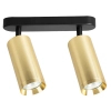 Lampa sufitowa MICA SPOT ML1146 do salonu metalowy złoty czarny