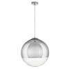 Lampa wisząca nas wyspę Flash MP1238-400 chrome Step ball lustrzana chrom