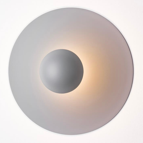 Lampa na ścianę do jadalni BAILA LE44541 LED 9W 3000K okragła szary