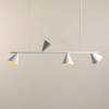 Wisząca lampa stożkowa FORM 1108L metalowa do salonu biała