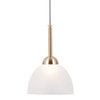 Wisząca lampa do salonu Montiela PND-34374-1-HBR LED 5W 3000K złoty biały