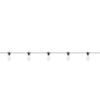 Dekoracyjna girlanda zewnętrzna LED 2,4W 5,5m czarna