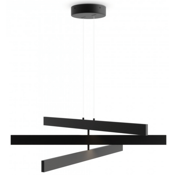 Lampa wisząca Origami MOD163PL-L38B4K1 LED 46W 4000K regulowana czarna