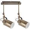 LAMPA sufitowa PETER 5982 Rabalux metalowa OPRAWA industrialne tuby regulowane reflektorki antyczny brąz